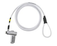 Mobilis 001379 câble antivol Blanc 1,8 m