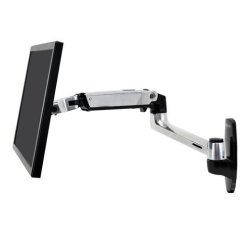 Ergotron LX Series LX Wall Mount LCD Arm 86,4 cm (34") Pared Aluminio