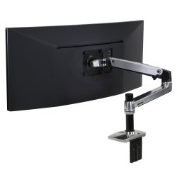 Ergotron LX Series Desk Mount LCD Arm 86,4 cm (34") Escritorio Negro