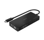 Belkin AVC003BTBK base para portátil y replicador de puertos Alámbrico USB 3.2 Gen 1 (3.1 Gen 1) Type-C Negro