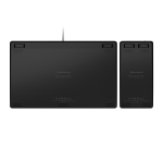 3Dconnexion Keyboard Pro with Numpad clavier Bureau USB + RF Wireless + Bluetooth AZERTY Français Noir