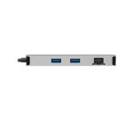 Tripp Lite U442-DOCK8G-GG station d'accueil Avec fil USB 3.2 Gen 1 (3.1 Gen 1) Type-C Noir, Gris