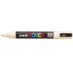 Marqueur posca pointe conique moyenne coloris beige