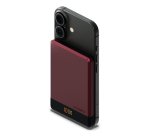 Cygnett MagSlim 5000 mAh Carica wireless Colore ciliegia