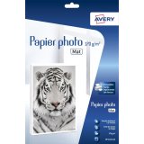 Boîte de 20 feuilles de papier photo mat A4, Jet d'encre, 170 g