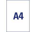 Étiquettes personnalisables autocollantes 21 x 29,7 cm Avery C9421 - Sachet de 6