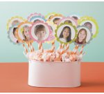 Autocollant blanc brillant qualité photo 289,1 x 199,6 mm - Sachet de 8