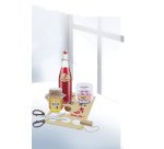 Papier d'impression Avery Dennison 8 autocollants couleur kraft 100% recyclés - A4 - Jet d'encre ou laser