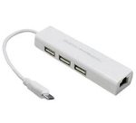DLH DY-TU3175W station d'accueil USB 2.0 Micro-B Blanc