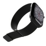 SBS Bracelet pour montre maille App Watch Noir- boîtier 38-40-41mm
