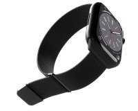 SBS Bracelet pour montre maille App Watch Noir- boîtier 38-40-41mm