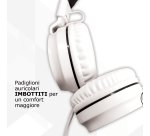 Techmade TM-IP952-JUV cuffia e auricolare Cablato A Padiglione Musica e Chiamate Nero, Bianco