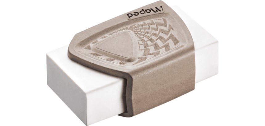 Gomme Precision SMILING PLANET, présentoir de 30