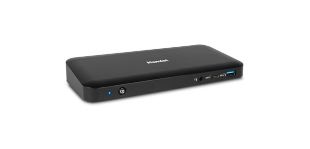 Hamlet HDOCKS600C replicatore di porte e docking station per laptop Cablato USB 3.2 Gen 2 (3.1 Gen 2) Type-C Nero