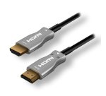 MCL MC385FO-20M câble HDMI HDMI Type A (Standard) Noir, Argent