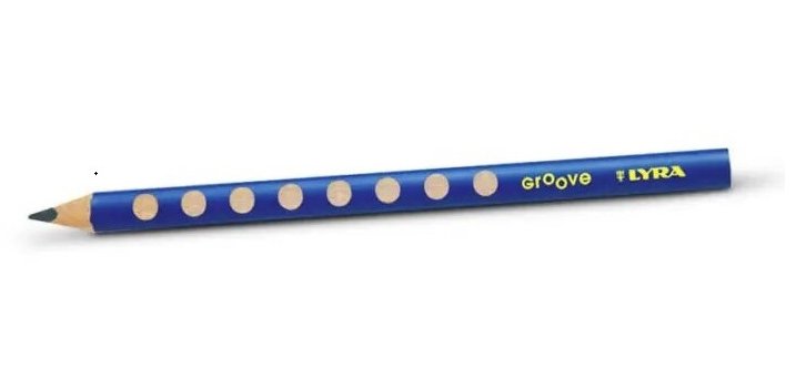 Crayons graphite groove b lyra corps triangulaire       ergonomique diametre 10 mm    etui de 12 unites á