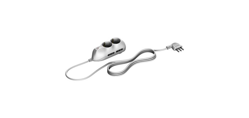 bticino 3695DB power extension 1.5 m 4 AC outlet(s) Indoor White