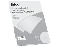 Pochette de plastification Ibico A3, 150 µ brillantes - Boîte de 100
