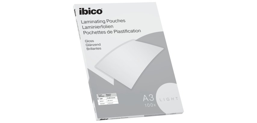 Basics Pochette de plastification, A3, 150 microns