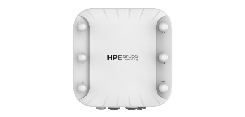 HPE Aruba Networking AP-518 (RW) Dual Radio 4x4/2x2 Wi-Fi 6 6xRPSMA Connectors Hardened AP