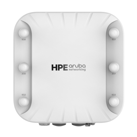 HPE Aruba Networking AP-518 (RW) Dual Radio 4x4/2x2 Wi-Fi 6 6xRPSMA Connectors Hardened AP