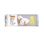 Pâte à modeler jovi autodurcissante coloris blanc pain 500g