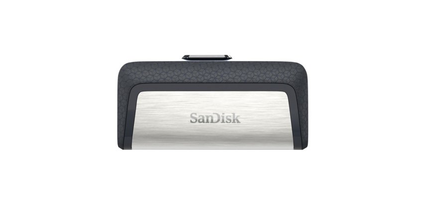 SanDisk 173338 unità flash USB 64 GB USB Type-A / USB Type-C Nero, Argento