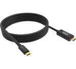 Vision TC 2MUSBCHDMI8K/BL câble de téléphone portable Noir 2 m USB C