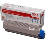 OKI - cyan - original - cartouche de toner