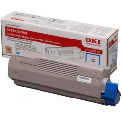 OKI - cyaan - origineel - tonercartridge