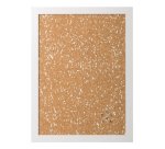 Bi-Office SF1414116616 stand informativo e supporto per brochure Sughero, MDF Marrone, Bianco