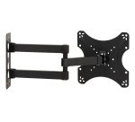 LINK Braccio A Muro Allungabile Con 3 Snodi Per Tv Led/Lcd Da 14 A 43" Fino A 18Kg E Vesa 200X200