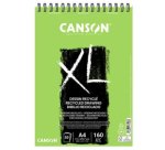 Bloc croquis canson xl recyclé spirale micro-perforations 160g a4 50f