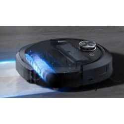 Aspirateur robot Eziclean Robot aspirateur laveur connecte avec base de vidage All-in-one Z10 Plus