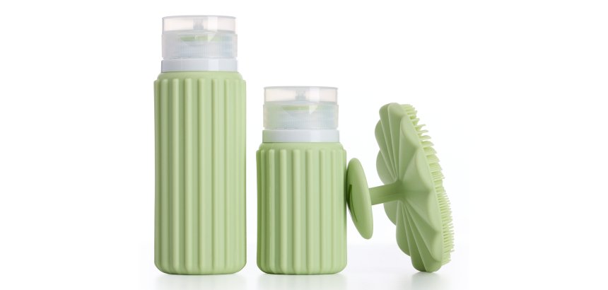 Muitomas FACETRAVKITGN contenitore e bottiglia da viaggio Silicone