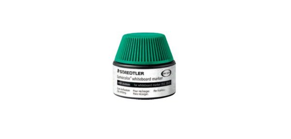 Flacon recharge staedtler lumocolor 351 de 20ml coloris vert