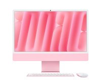 Apple iMac Apple M M4 59,7 cm (23.5") 4480 x 2520 pixels PC All-in-One 16 Go 256 Go SSD macOS Sequoia Wi-Fi 6E (802.11ax) Rose