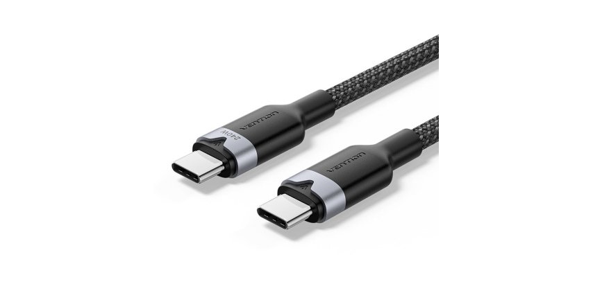 Vention TRIBH cable USB USB 2.0 2 m USB C 240 W Negro