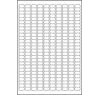 Etichette adesive L4730REV - in carta - angoli arrotondati - rimovibili - 17,8 x 10 mm - 270 et/fg - 25 fogli - bianco - Avery