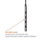 Cygnett Unite USB 3.2 Gen 1 (3.1 Gen 1) Type-A + Type-C Aluminium