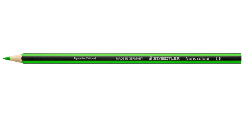 Crayons staedtler noris colour 185 coloris vert clair pochette de 12