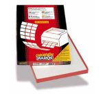 Markin 210C576 printer label White