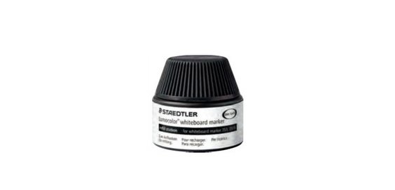 Flacon recharge staedtler lumocolor 351 de 20ml coloris noir
