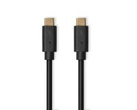 Port Designs 900074 câble USB 1 m USB C 10 Gbit/s 60 W Noir