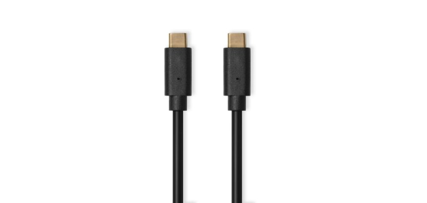 Port Designs 900074 câble USB 1 m USB C 10 Gbit/s 60 W Noir