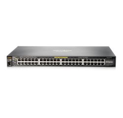 HPE Aruba 2530 48 PoE+ Géré L2 Fast Ethernet (10/100) Connexion Ethernet, supportant l'alimentation via ce port (PoE) 1U