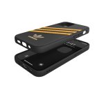 Adidas 3-Stripes custodia per cellulare 13,7 cm (5.4") Cover Nero, Oro