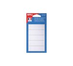 Etiquette multi-usage 19 x 62 mm blanc - Pochette de 35