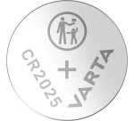Varta LITHIUM Coin CR2025 (Batteria a bottone, 3V) Blister da 2