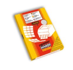 Markin 220LSR335 printer label Silver
